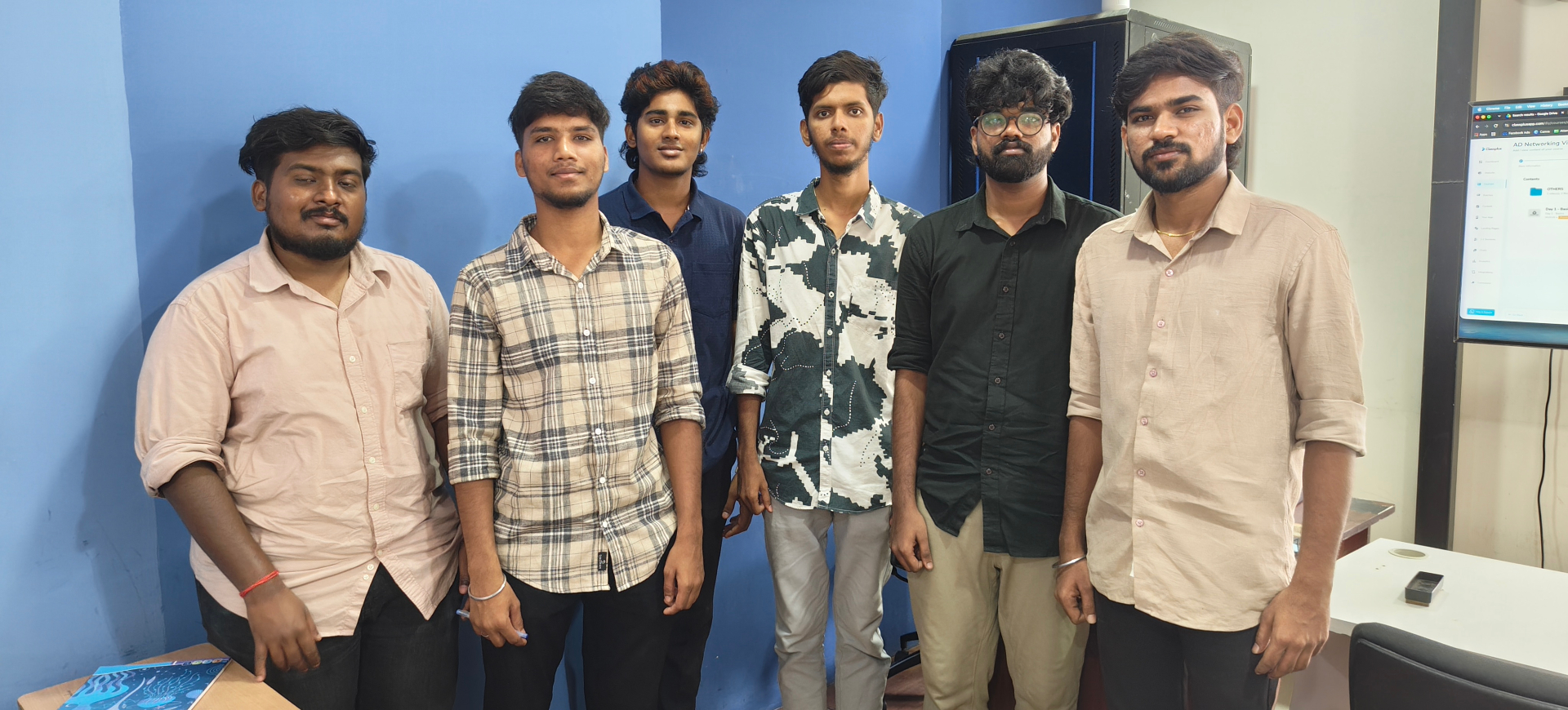 Network Rhinos classroom batch — August 2026 group photo